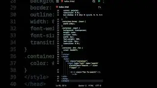 Make Css Search Bar Animation / css animation #cssanimationtutorial #coding #css #code #htmlcss
