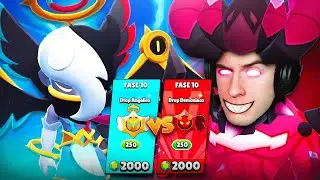 COMPRO 500 STAR DROP E LE SKIN OVERDRIVE SU BRAWL STARS!! (ANGELI E DEMONI)