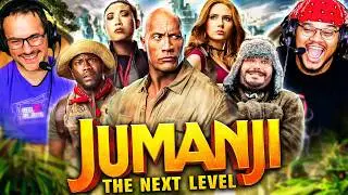 JUMANJI: THE NEXT LEVEL (2019) MOVIE REACTION!! FIRST TIME WATCHING!! Dwayne Johnson | Review