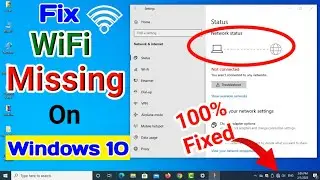 Fix WiFi Error Missing Connection in Windows 10/11 | Easy Step By Step Guide in 2025