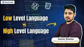 Difference between High Level Language & Low Level Language in Programming