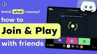 How To Join & Play Discord Know What I Meme Game With Friends  #discord #discordmemes