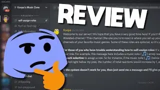 Reviewing YOUR Discord Servers!