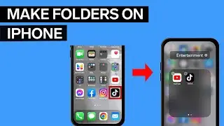 How To Make Folders On iPhone