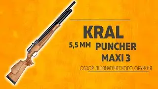 Пневматическая винтовка PCP Kral Puncher Maxi 3