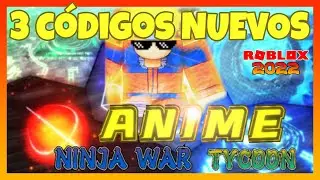 *Nuevos códigos* 🍜 3 CODIGOS GRATIS en ANIME NINJA WAR TYCOON 🍜 Códigos Roblox 2022 🍜 EMiLIOR