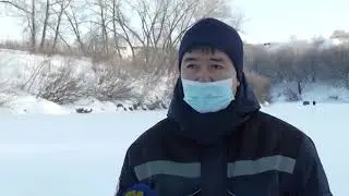 Наибольшая глубина промерзания почвы зафиксирована в районе им. Г.Мусрепова