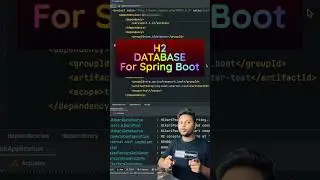 H2 Database For Spring Boot Applications