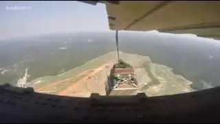 Humvee air drop