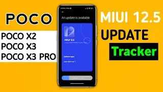 Official MIUI 12.5 UPDATE | Poco X3/Pro, Poco M2/Pro, X2/C3, Poco M3/Pro, Redmi Note 9Pro, 9 Prime