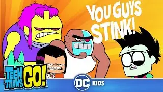 Teen Titans Go! | Backwards Titans | @dckids