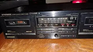 pioneer CT-W355R tape player