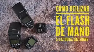 FLASH DE MANO 5 -MODIFICADORES/LUZ DURA/LUZ SUAVE-