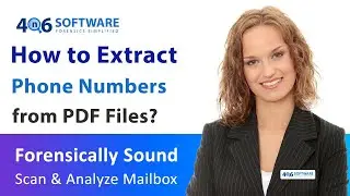 Know How to Extract Phone Numbers from PDF File Within Sec