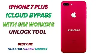 iphone 7 plus icloud bypass with sim unlock tool