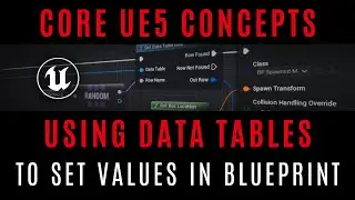 Learn How to Use DATA TABLES in BLUEPRINT to Set Actor Values in UE5