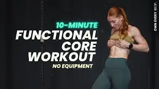 10 Min. FUN Core Workout | NO REPEATS | Level: Intermediate | Functional Abs