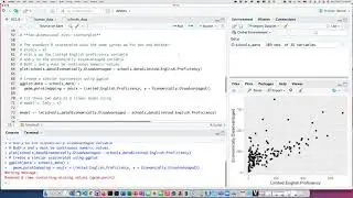 032f Scatterplot with best-fit trendline
