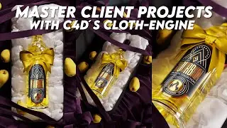 Master Client Projects with Cinema 4D 2023.2 Cloth-Engine + Free Stuff