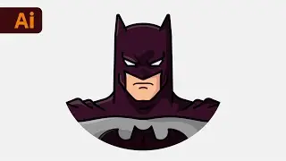 Adobe Illustrator Tutorial: Create a Vector Batman Character from Sketch