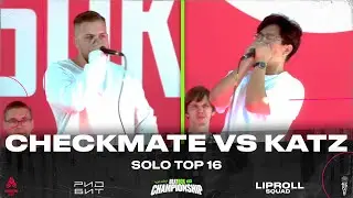 Checkmate VS KatZ | Russian Beatbox Championship 2024 | 1/8 Final