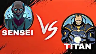 Shadow Sensei Vs Titan Shadow Fight 2 (Shades)