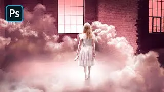 Artistic Surreal Cloud Manipulation Background - Photoshop Tutorial