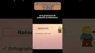 Réussir un POWERPOINT : conseils (partie 9) - #conseilspratiques