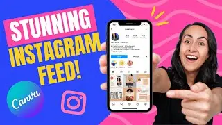 Plan a Beautiful Instagram Feed | Canva Shorts