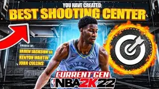 Poppers Taking Over Current Gen Best Shooting Center Build on NBA 2K22 Best Popper Build Jumpshot