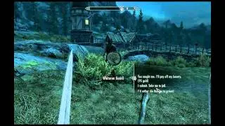 The Elder Scrolls V: Skyrim How to Clear a bounty and escape Jail!