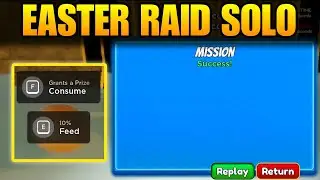 ASTD EASTER RAID SOLO (4 units) | All Star Tower Defense Roblox