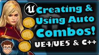 Creating Auto Combos! | How To Make YOUR OWN Fighting Game | UE4/UE5 & C++ Tutorial, Part 175