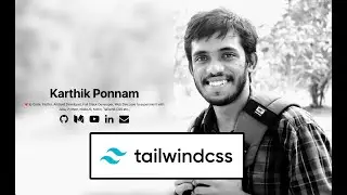 Minimal Profile Design - Tailwind CSS