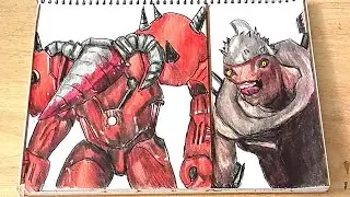 Drawing Skibidi Toilet Multiverse 038/Titan Drillman/Mutant Horor Toilet