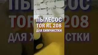 ОБЗОР НА ПЫЛЕСОС TOR RL 208 #пылесос #моющийпылесос #химчистка #shorts