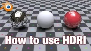 Blender Tutorial | How to use Hdri - BLEND #1