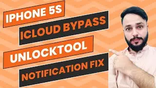 iPhone 5S iOS 12.5.7 iCloud Bypass Notifications FIX