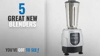 Top 10 Omega Blenders [2018]: Omega BL360S 1-HP Blender, 32-Ounce Stainless Steel Container, Silver