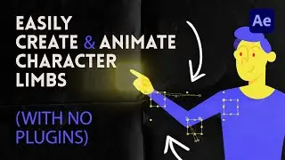 Animate Characters EASILY (No Plugins) | After Effects Tutorial