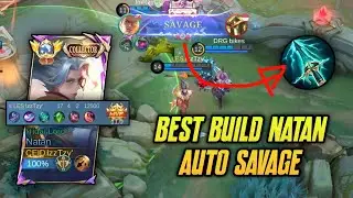NATAN BEST BUILD AUTO SAVAGE - BEST BUILD NATAN SAVAGE - NATAN TOP GLOBAL GAMEPLAY - NATAN SAVAGE