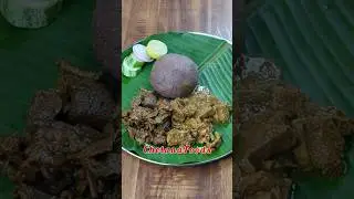 Ragi Mudde | Boti Fry | Boti Curry🤤 Who loves epic combo?🤔 ರಾಗಿ ಮುದ್ದೆ | ಬೋಟಿ ಫ್ರೈ | ಬೋಟಿ ಗೊಜ್ಜು