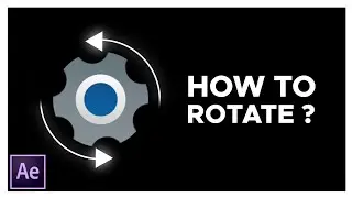 ✅After Effects Tutorial - Constant Rotation of an Image