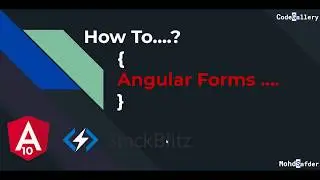 Angular Forms | Angular 10 | Reactive Forms | TemplateDriven Forms