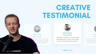 Build Responsive Testimonial slider | Using Owl-Carousel | Bootstrap, html , css Javascript