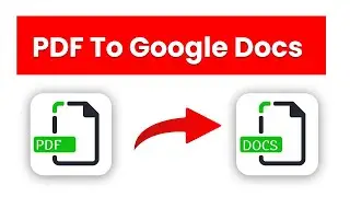 How to Convert PDF to Google Docs