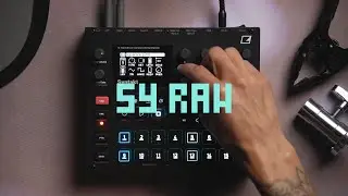 Syntakt SY Raw machine overview // Creating a patch from scratch using the Syntakt 1.20 upgrade