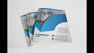 Creative Corporate Flyer Tutorial Design in Illustrator / How To Design A Flyer