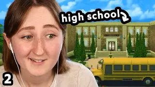 building a high school in the sims! pt. 2 (Streamed 7/13/24)