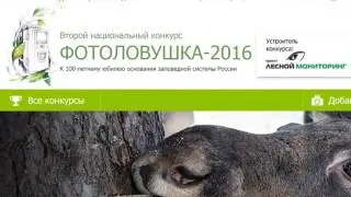 Cтартовал национальный конкурс «Фотоловушка -2016»